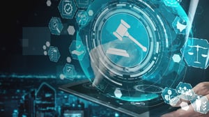 Why does the UK struggle to keep pace with rapid technological change in industries like defence and financial services?